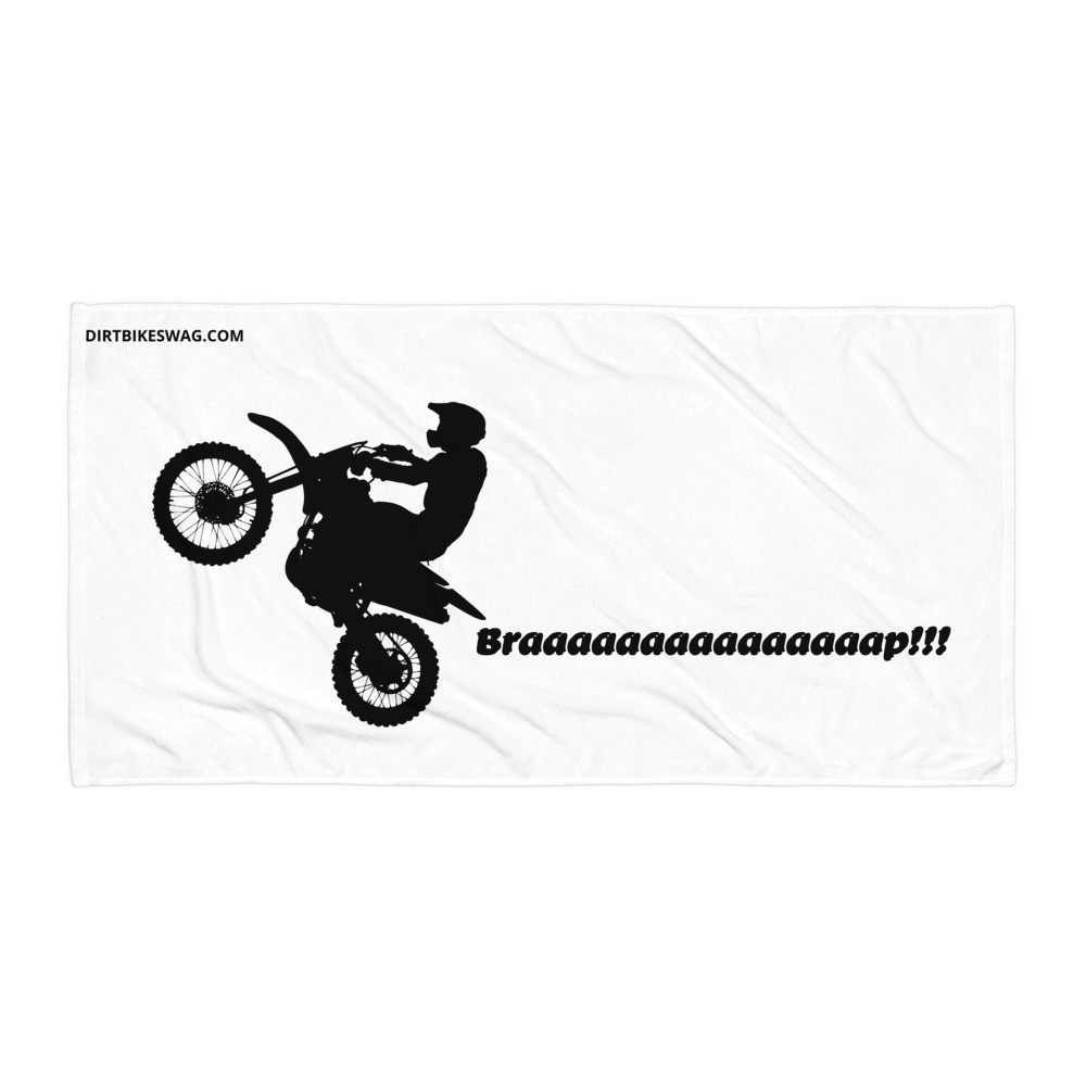 Dirt Bike Beach Towel