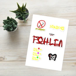 Fohlen Sticker sheet