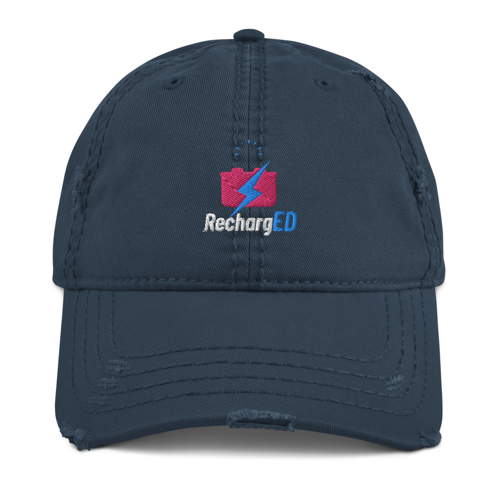 RechargED Distressed  Hat