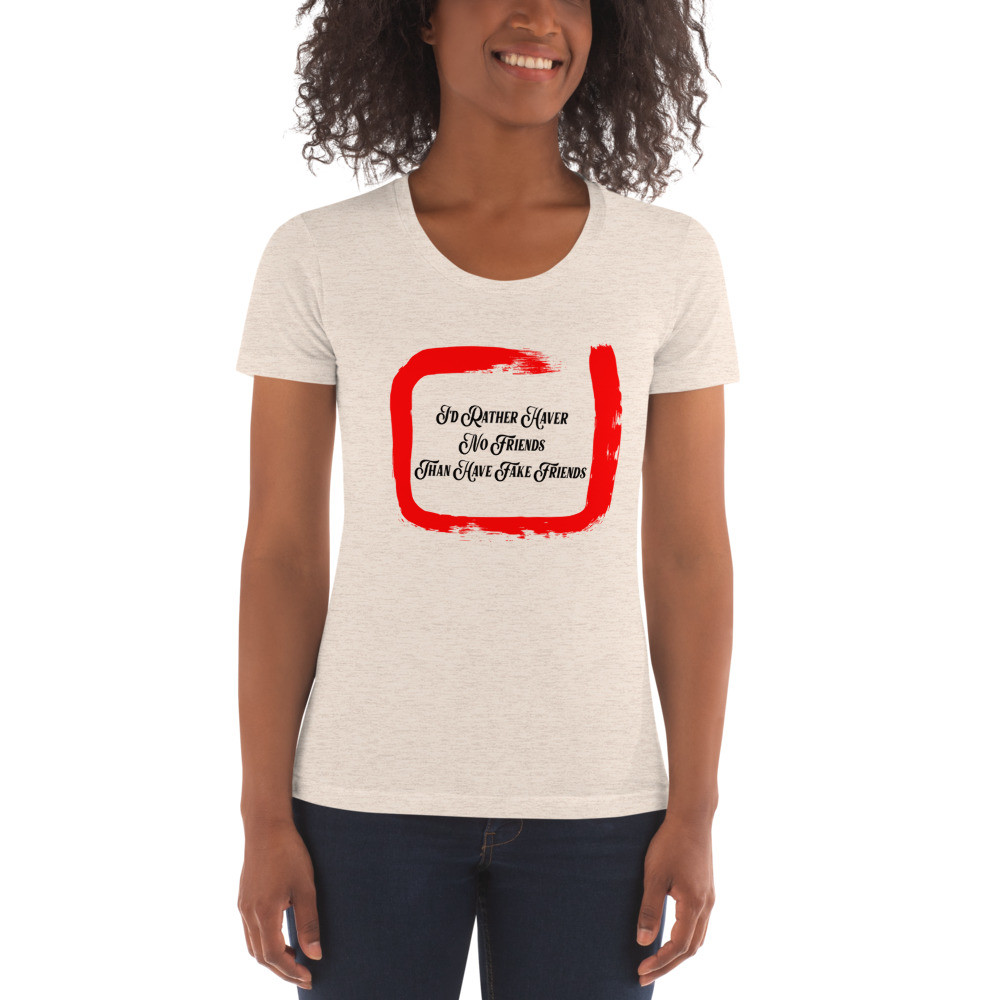 No Friends Over Fakes | Tee
