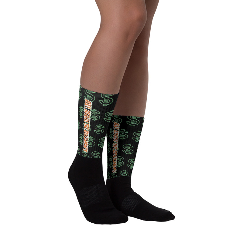 All About The Benjamin's | Long Socks