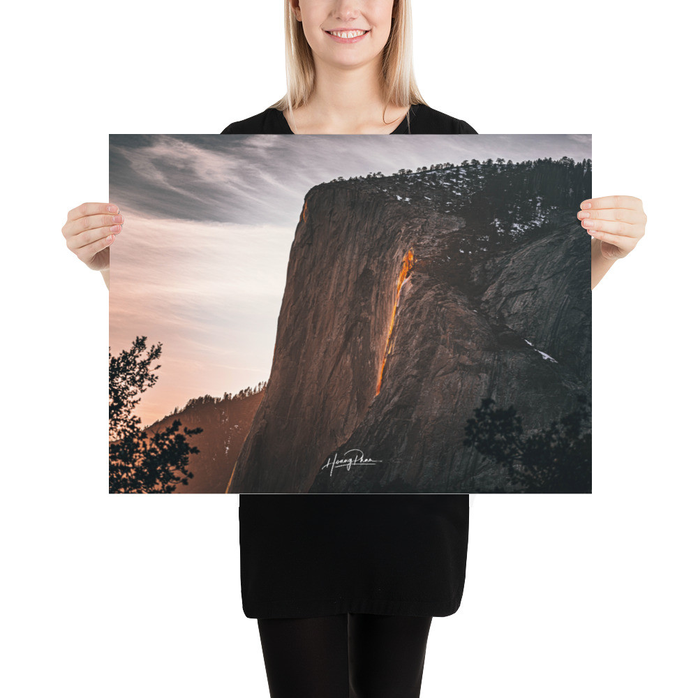 Yosemite Fire Falls - Hoang Pham