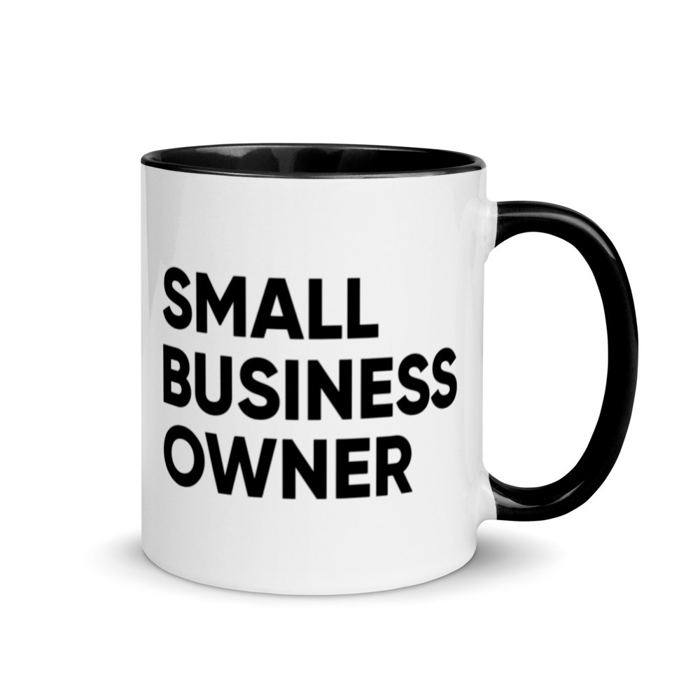 Small Business Owner - Mug with Color Inside