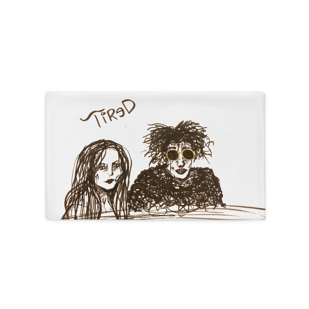Tired Pillow Case