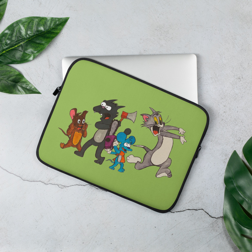 Murder Mashup Laptop Sleeve