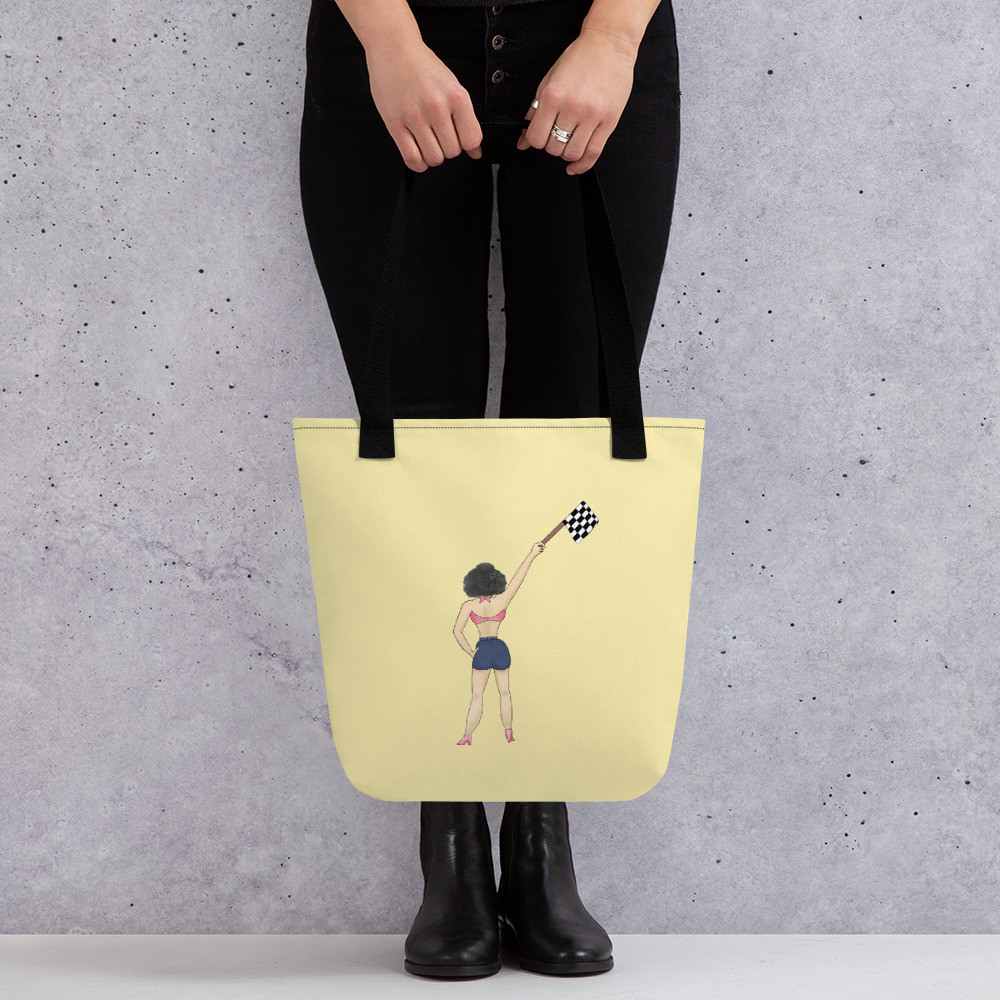 On Your Marks! Tote bag