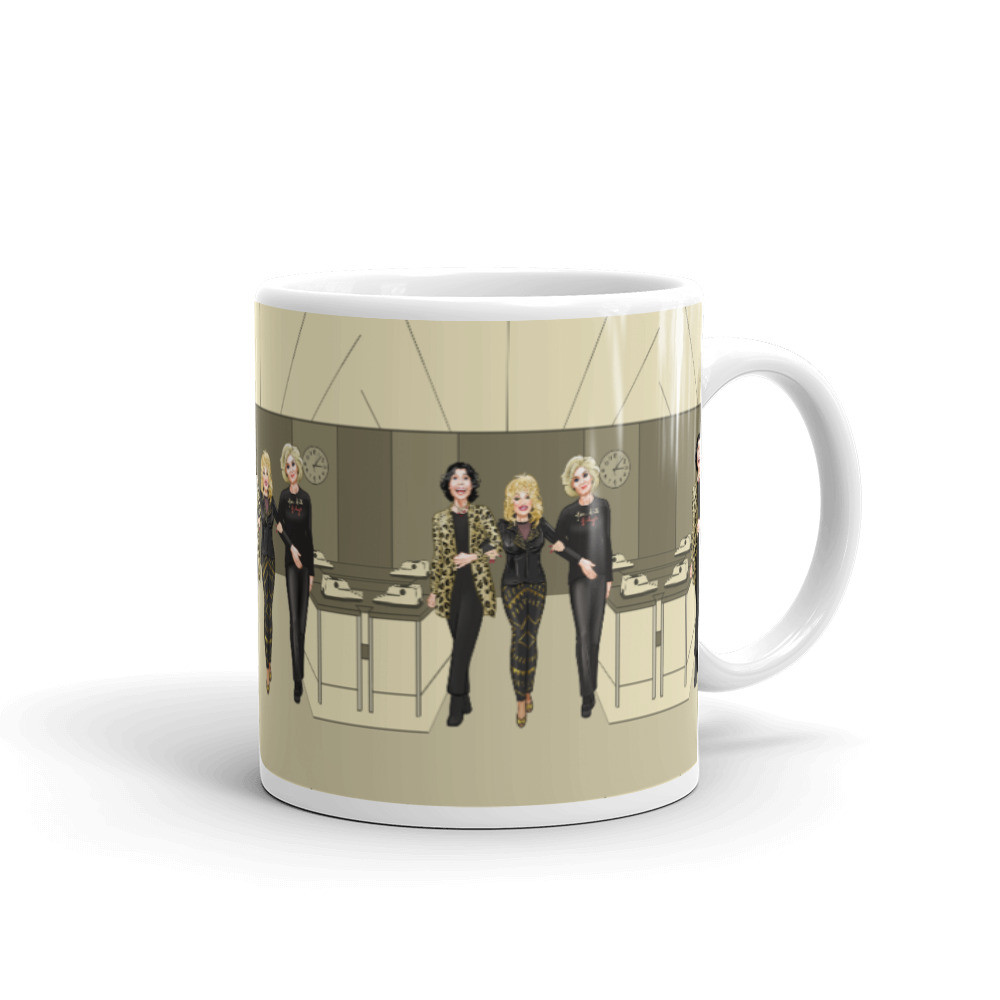 Still Working 9 to 5 - White Glossy Mug