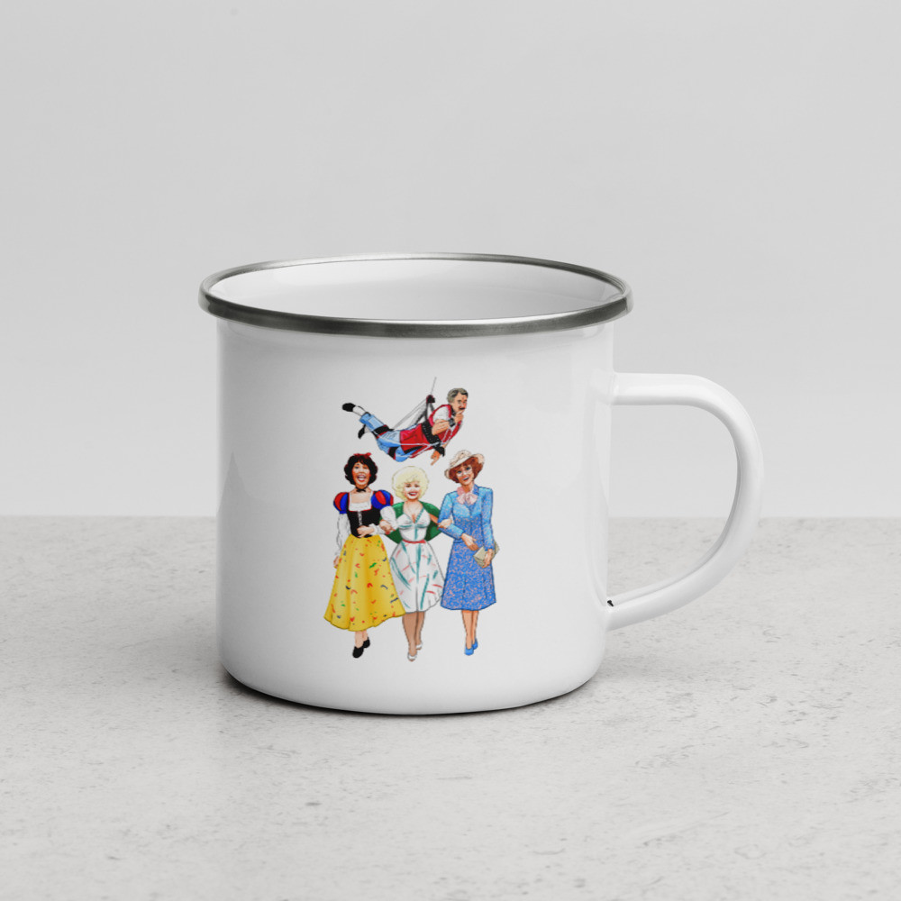 Still Working 9 to 5 - Enamel Mug