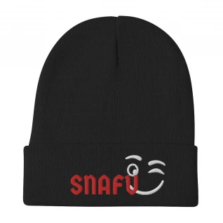 SNAFU Embroidered Beanie