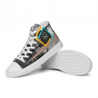 Men’s high top canvas shoes "United Smokers"