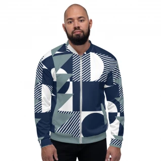 Unisex  "Blue" Bomber Jacket