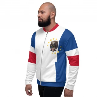 "Don't Tread on Me" Bomber Jacket "These Colors Don't Bleed"