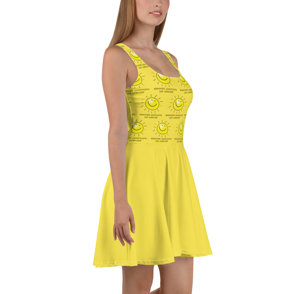 Sunshine all over - Skater Dress