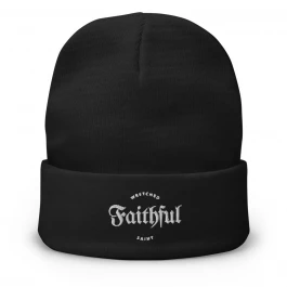 Faithful Collection Embroidered Beanie