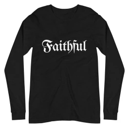 Faithful Collection Unisex Long Sleeve Tee