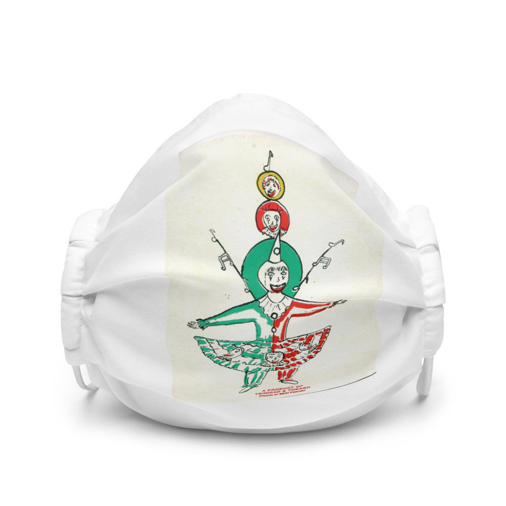 Premium face mask " Send in the Clowns"