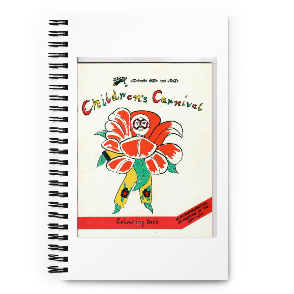 Spiral notebook  "Japanese Rose"