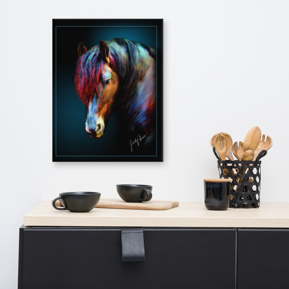 Horse of Another Color Painting on Canvas