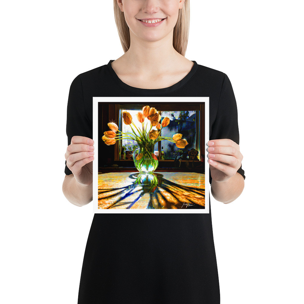 Good Morning Photo paper poster