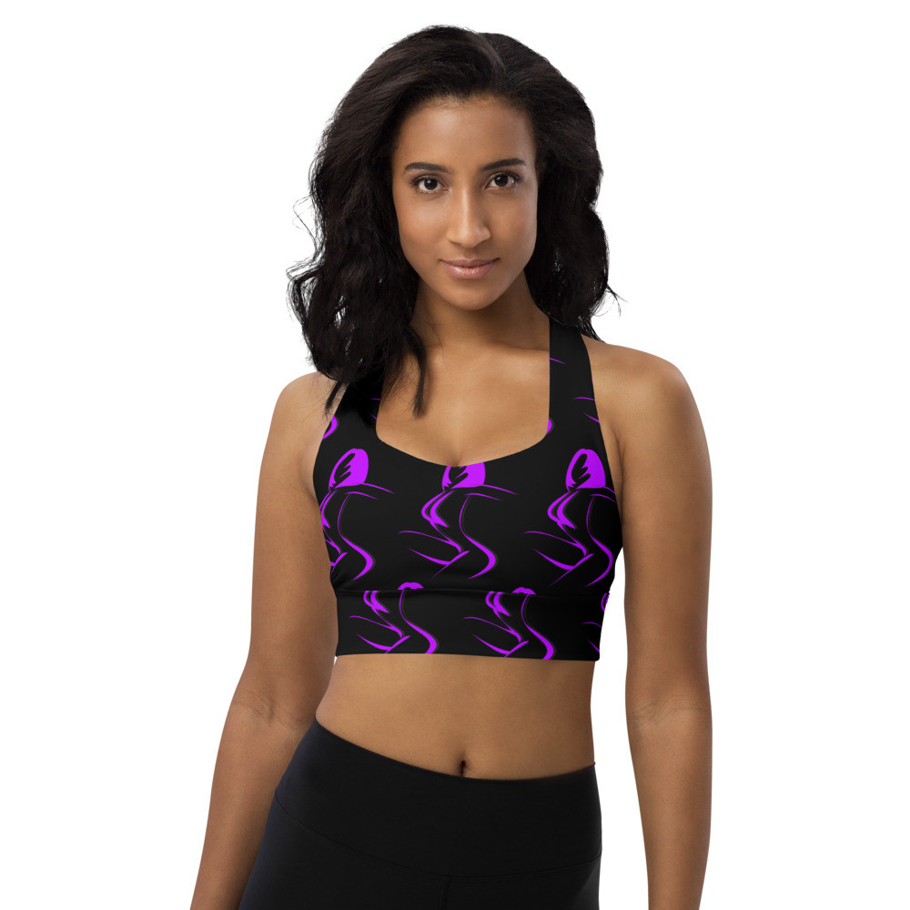 Ladylectual Longline Sports Bra