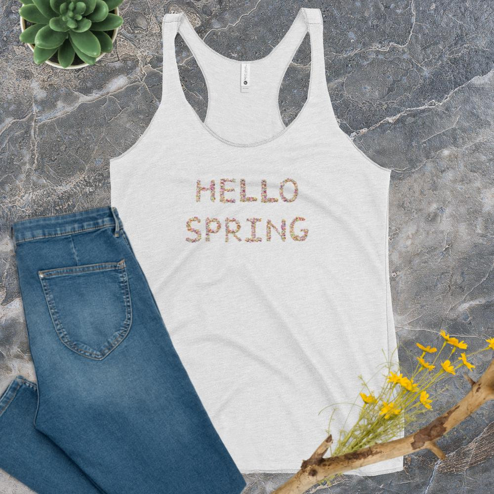 Hello Spring Racerback
