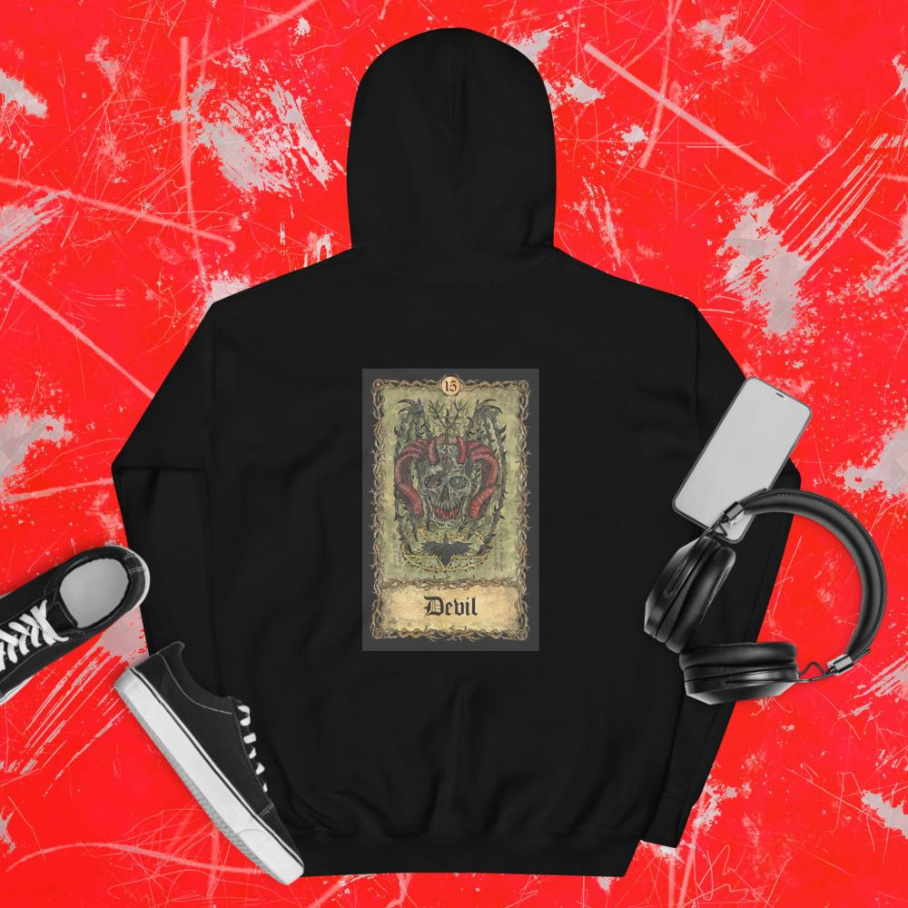 Devil Tarot Unisex Hoodie