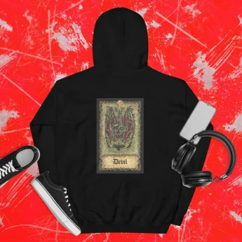 Devil Tarot Unisex Hoodie