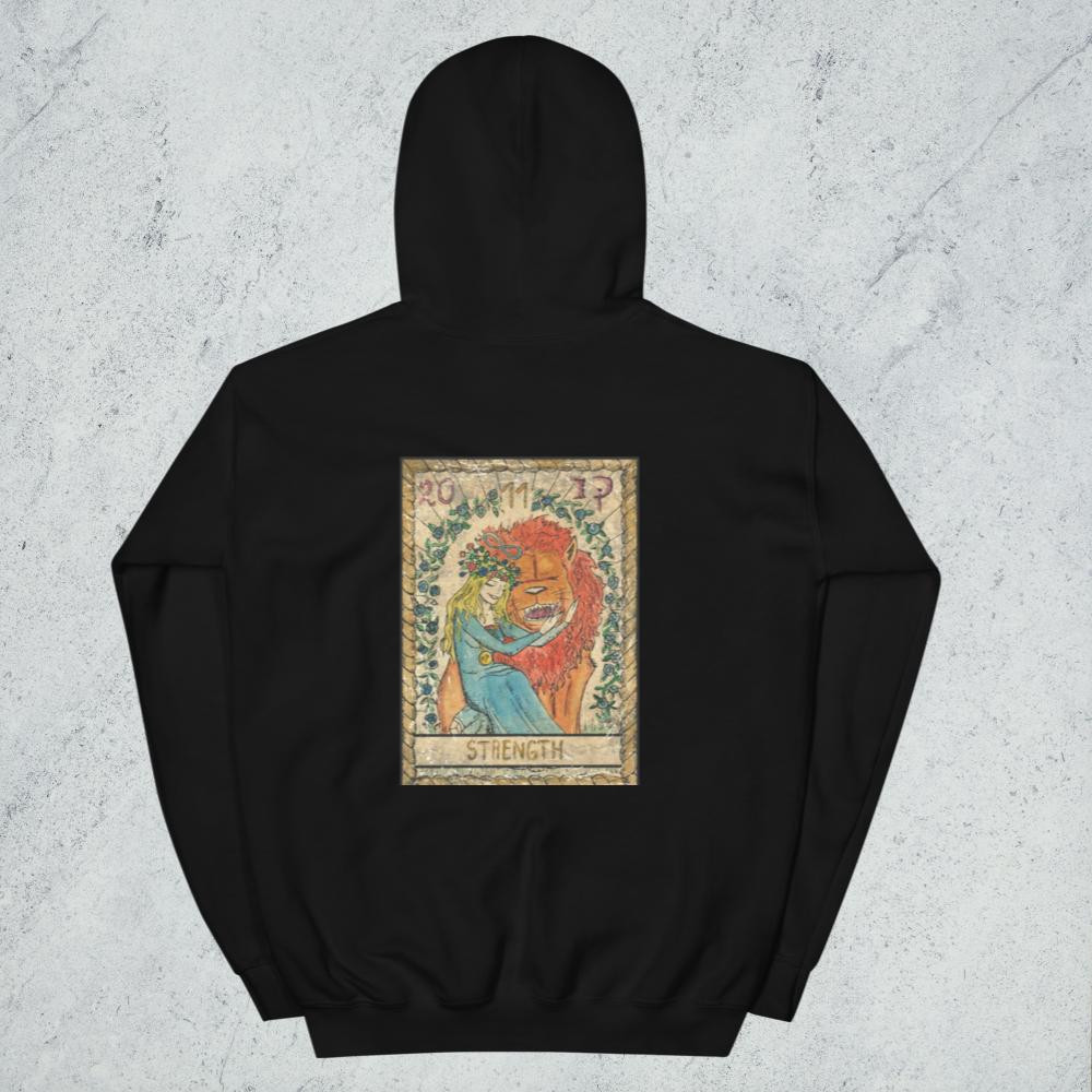 Strength ll Tarot Unisex Hoodie
