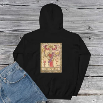 The Empress Tarot Unisex Hoodie