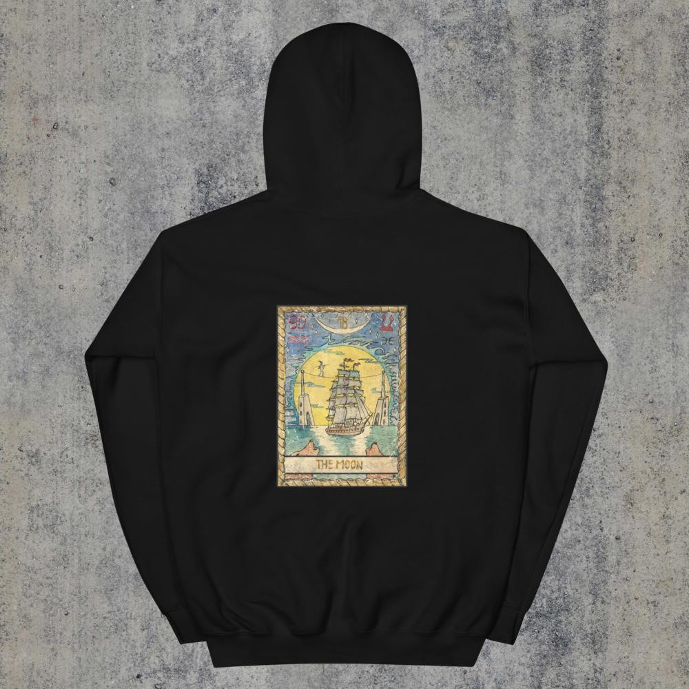 The Moon Tarot Unisex Hoodie