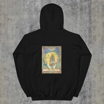 The Moon Tarot Unisex Hoodie