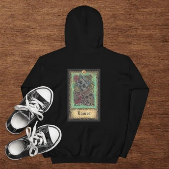Lovers Tarot Unisex Hoodie