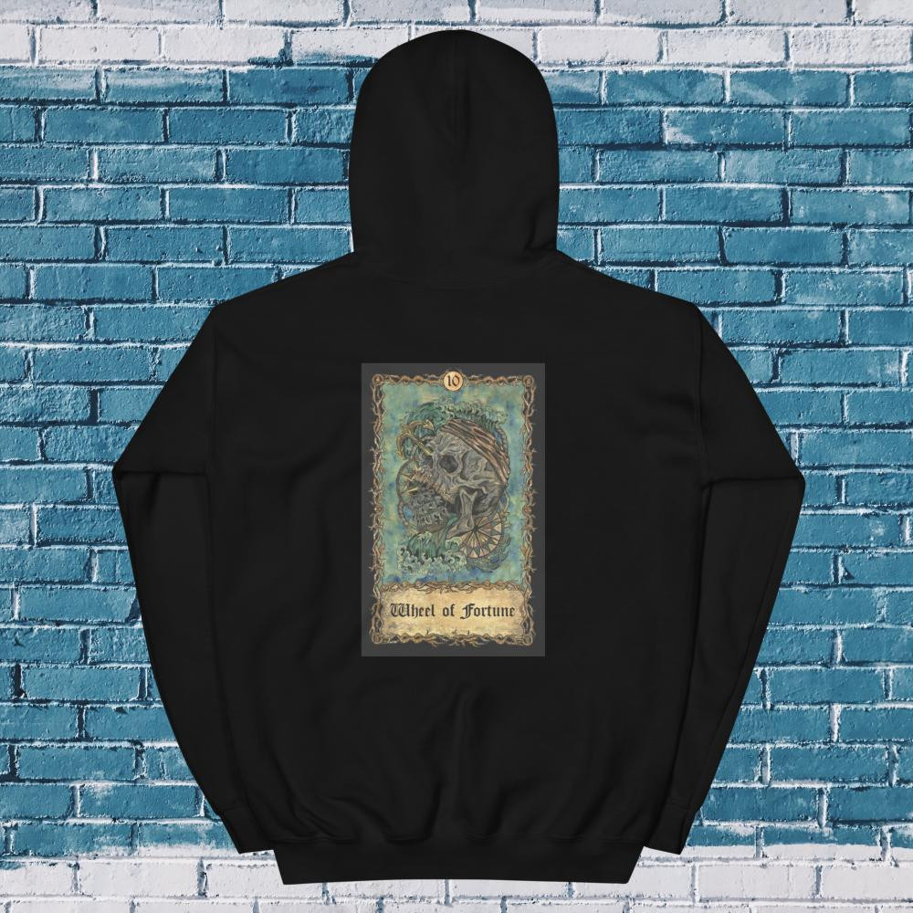Wheel of Fortune Tarot Unisex Hoodie