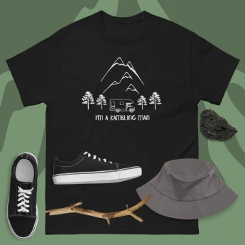 I'm a Rambling Man Men's heavyweight tee