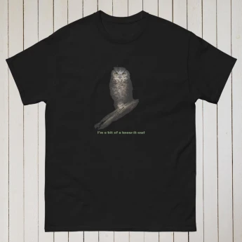 I'm a Bit of a Know-It-Owl Men's heavyweight tee
