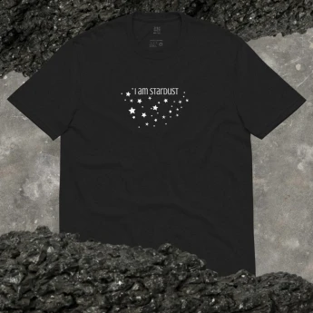 I Am Star Dust Unisex recycled t-shirt
