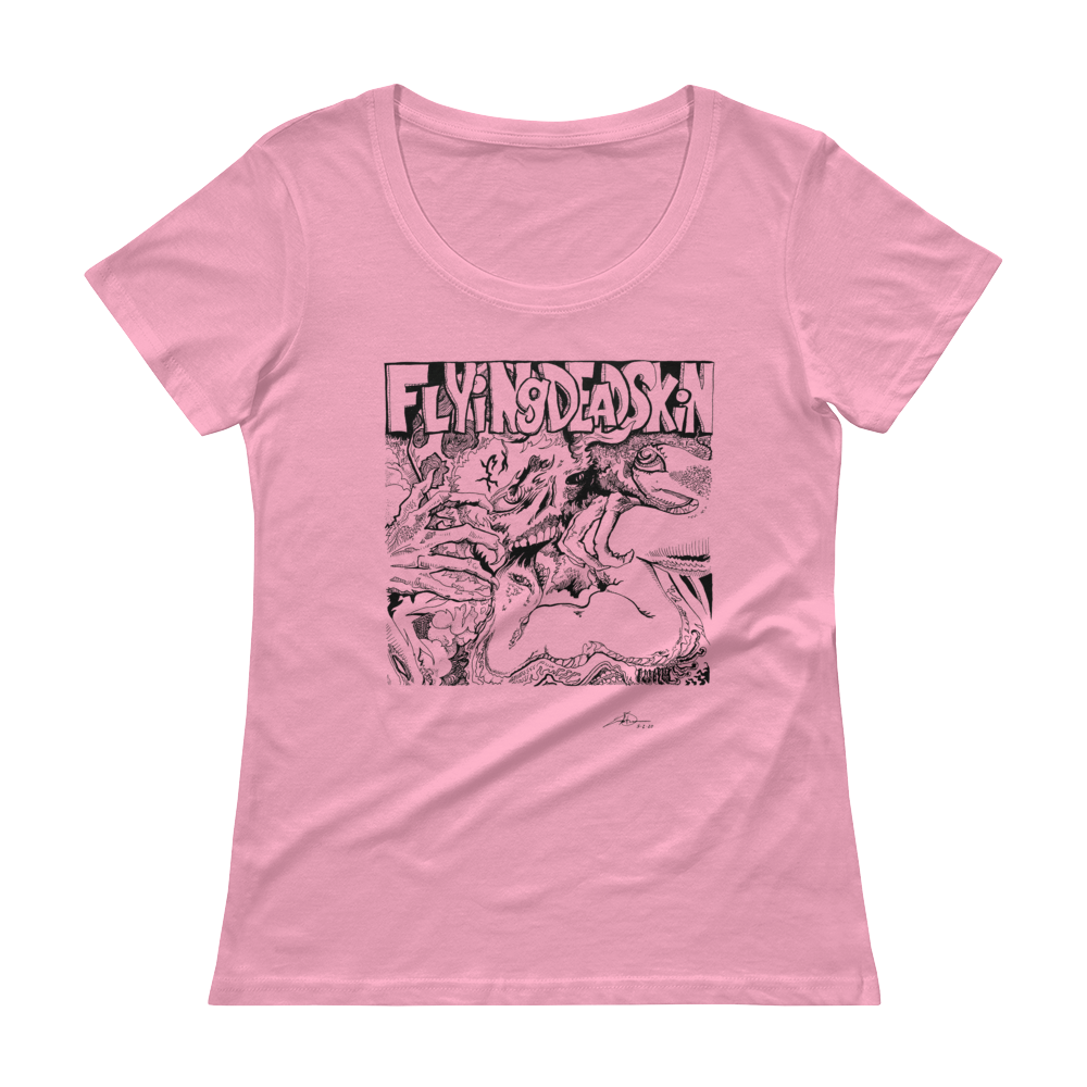 Flying Dead Skin 2020 - Ladies' Scoopneck T-Shirt