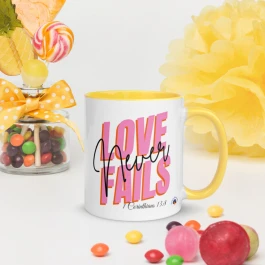Love is Forever Mug with Color Choice Inside
