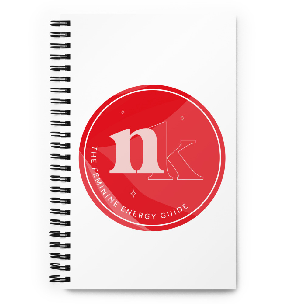 Red Logo Spiral Notebook