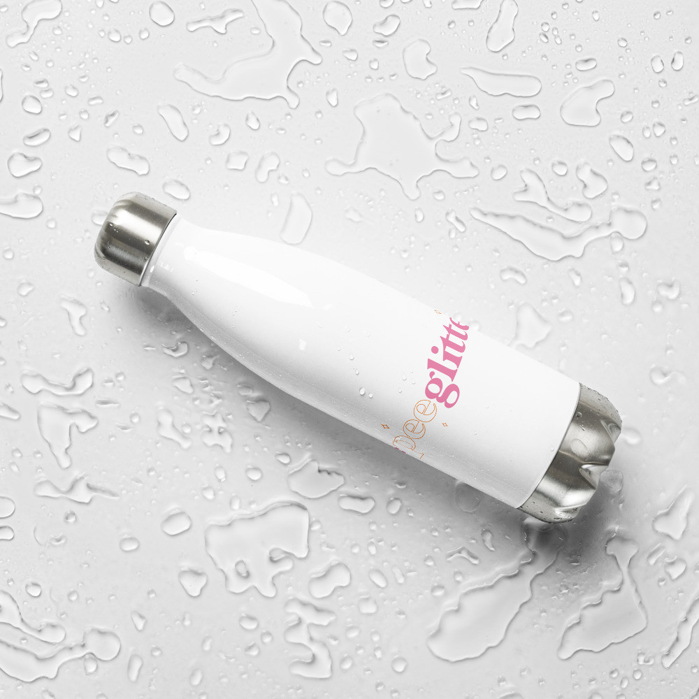 #peeglitter Stainless Steel Water Bottle