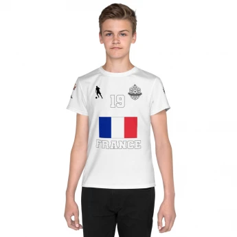 France Soccer Football National Team 2022 Jersey #19 Youth Shirt