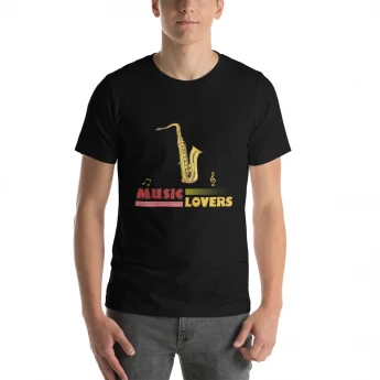 Music Lovers Musical Instruments | Cool Saxophone Unisex T-shirt