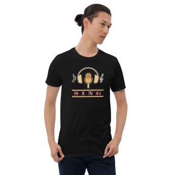 SING | Studio Headphone Music Lovers Cool Unisex T-Shirt