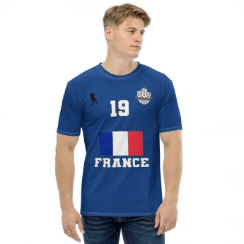 France Soccer Football National Team #19 Men's T-shirt