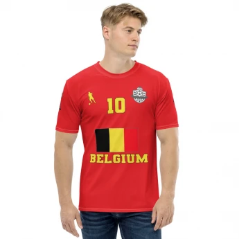 Belgium Soccer Football National Team #10 T-shirt