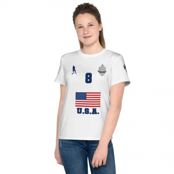 USMNT USA Soccer Football National Team Jersey #8 Youth Shirt