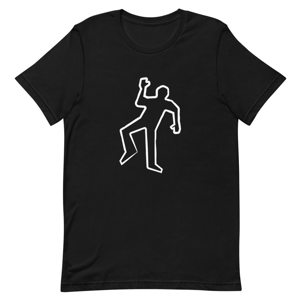 Dead Fred White Print Unisex T-Shirt