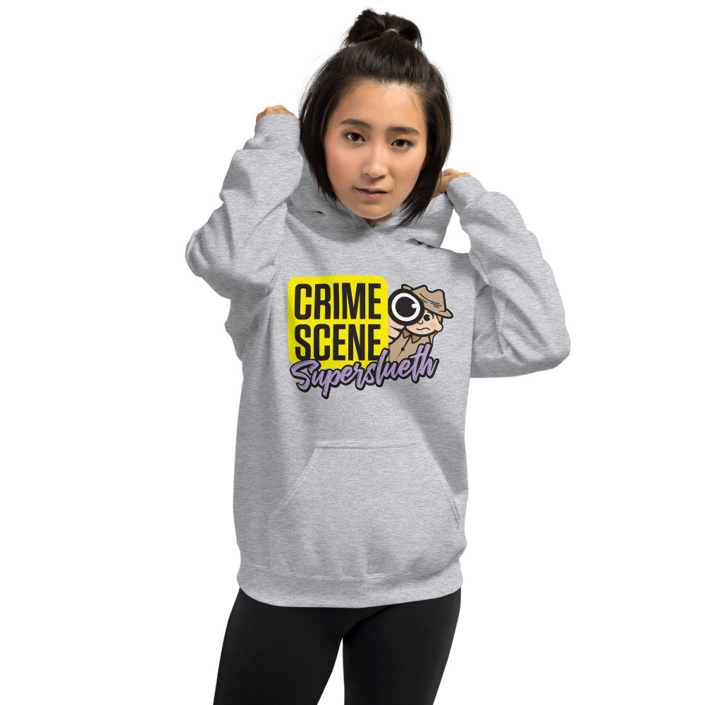 CSI Super Sleuth Purple (Female) Unisex Hoodie
