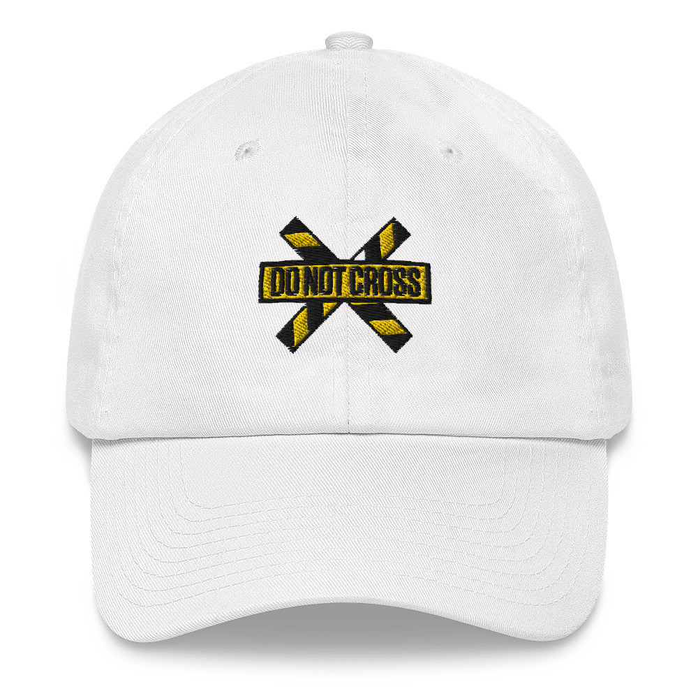 Crime Scene Do Not Cross (No Border) Embroidered Cap