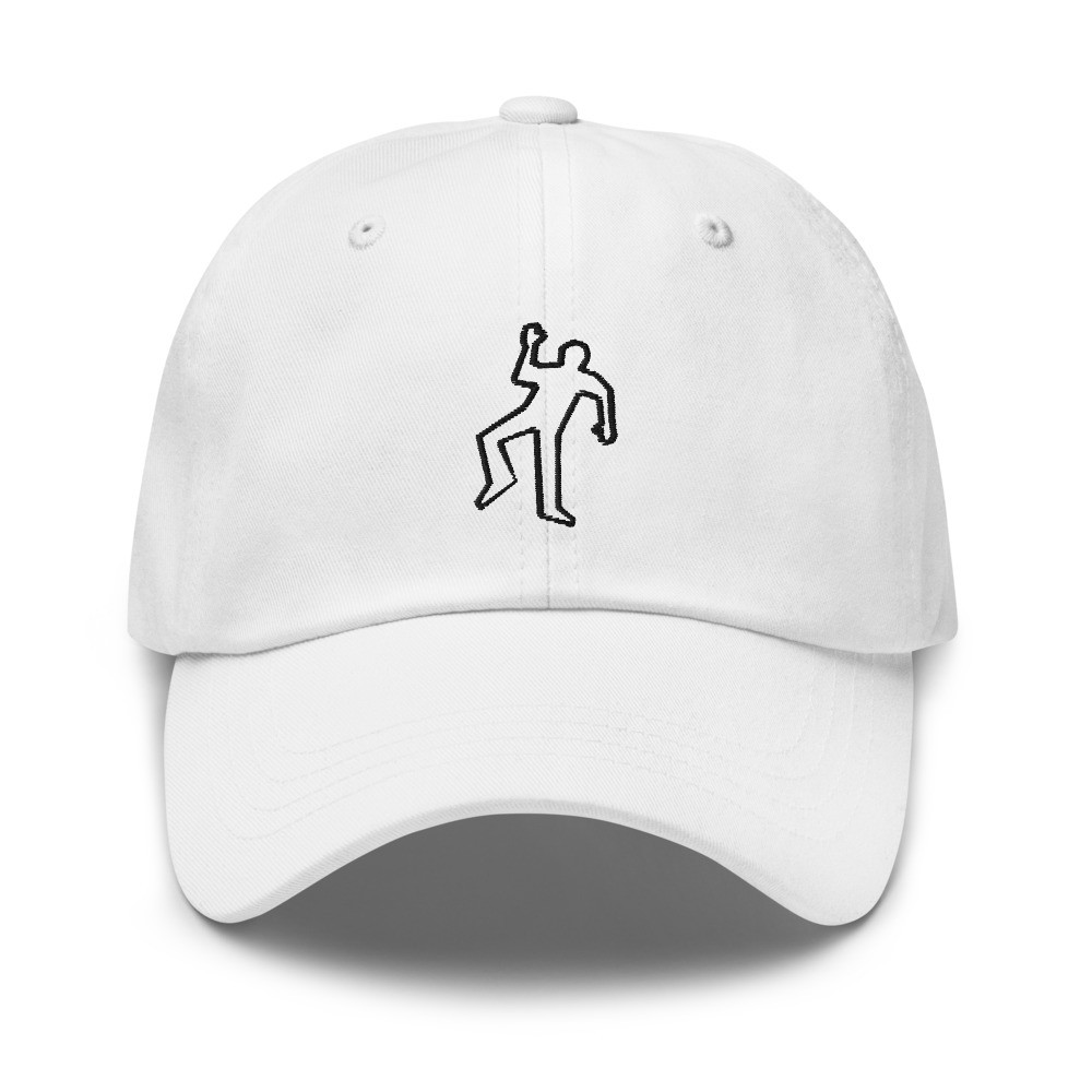Dead Fred Black Embroidered Cap
